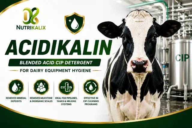 acidikalin blended acid cip detergent