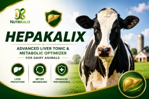 Hepakalix liver tonic for dairy animals